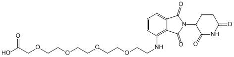 Pomalidomide-PEG4-CH2COOH