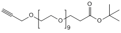 Alkyne-PEG10-CH2CH2COOtBu