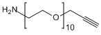 Alkyne-PEG10-NH2