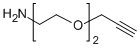 Alkyne-PEG2-NH2