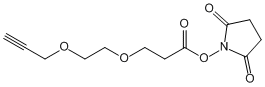 Alkyne-PEG2-NHS