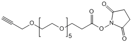 Alkyne-PEG6-NHS