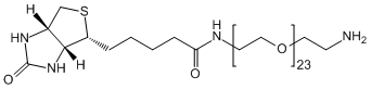 Biotin-PEG23-NH2