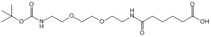 Boc-NH-PEG2-C2-amido-C4-acid