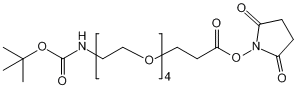 Boc-NH-PEG4-SPA