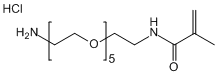 HCl.NH2-PEG5-MAA