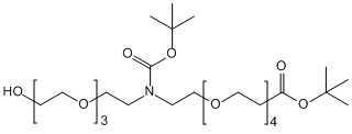 N-(Hydroxy-peg3)-n-boc-peg4-t-butyl ester