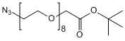 N3-PEG8-CH2COOtBu